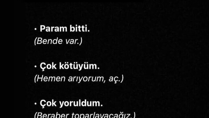 Merhaba arkadaşlar böyle biri var mı hayatınızda?