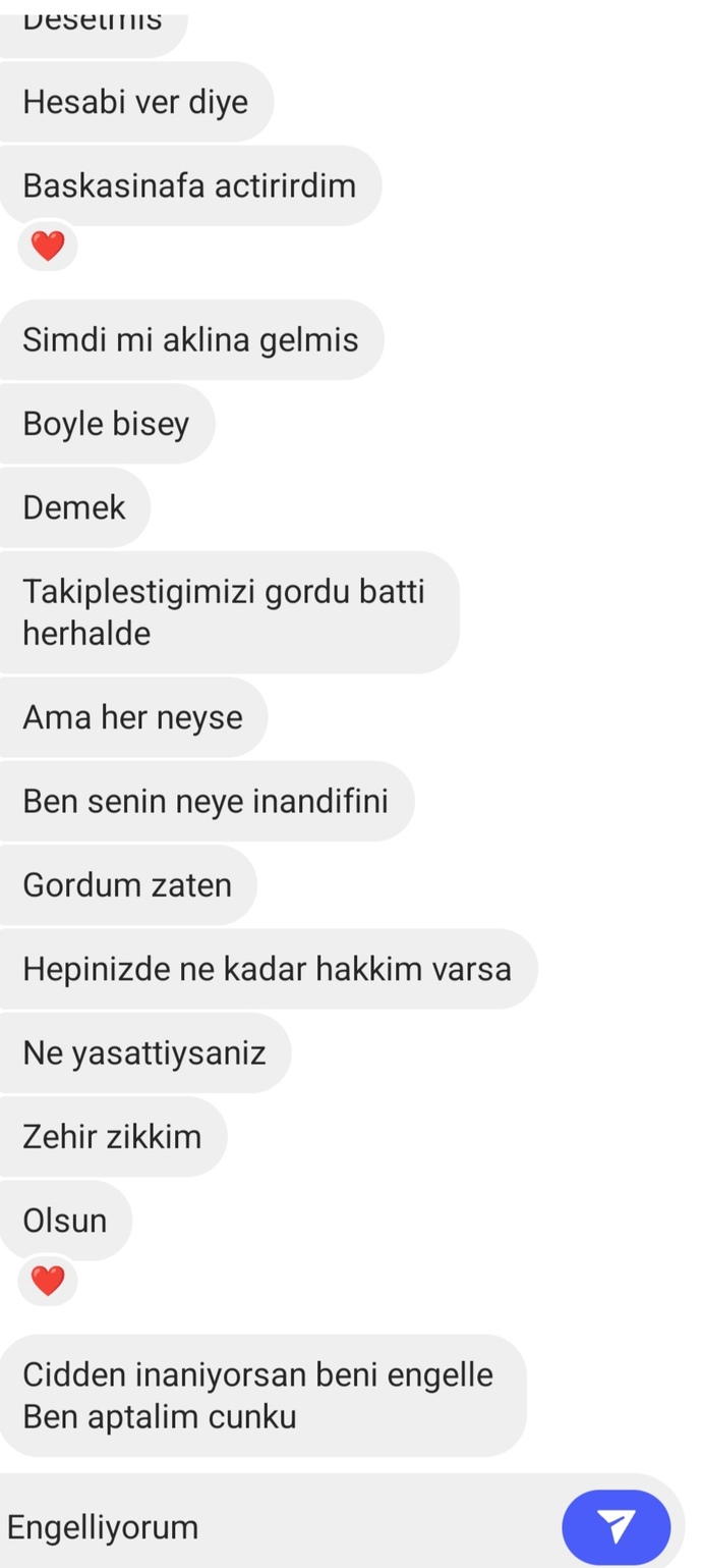 Bu kız arkadaşımla flört etmismidir sanki manipülasyonda yapıyor gibi?