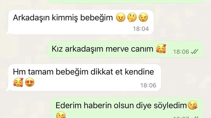 Sizce biz sevgili miyiz? flört mü?
