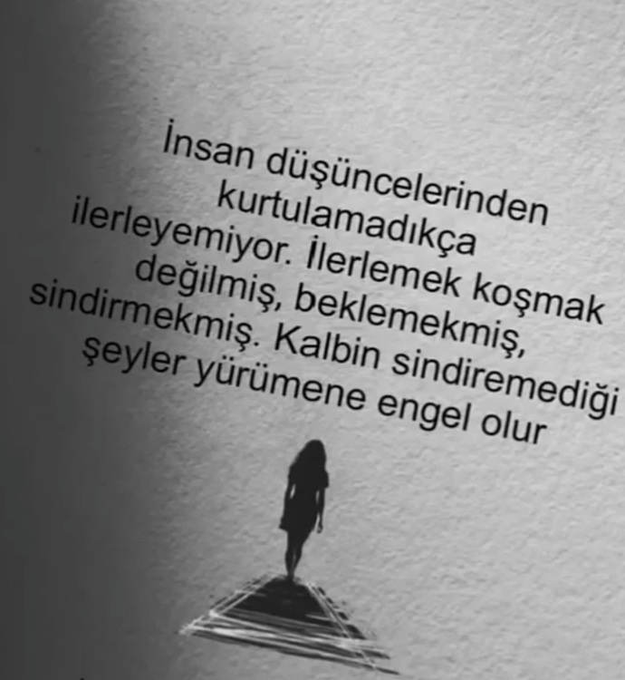 Bildiğiniz yolda yürümenize engel olan şeyler var mı hayatınızda?