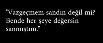 Vazgeçtiğimiz şeyler, birgün bize geri döner mi?
