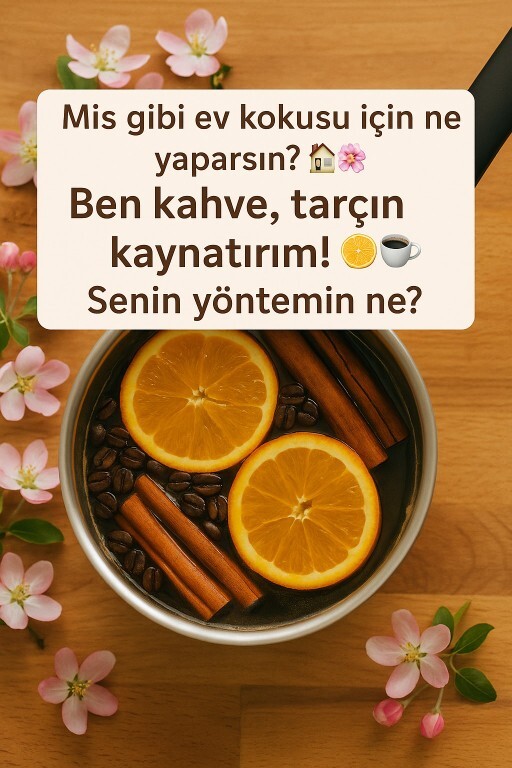Mis gibi ev kokusu için ne yaparsın 🏡🌸?