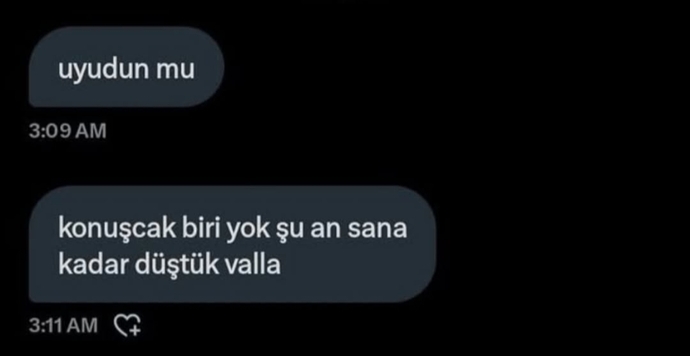 3 gündür beni ghostlayan flörtüm mesaj atmış bakar mısınız sizce pişman mı oldu🤭🤭🤭?