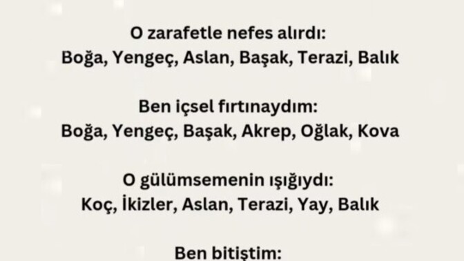 Burcumuza göre şiirimizi yazalım mı?