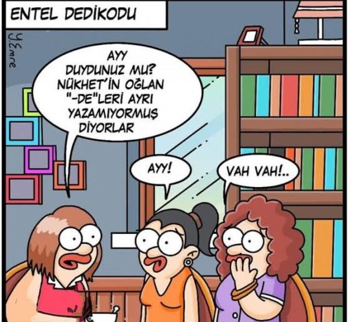 Ah, bu komşular yok mu, bu komşular 😃
