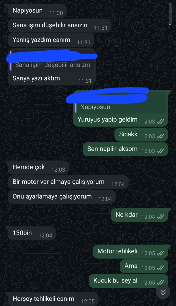 Sizce para mi istiyor?