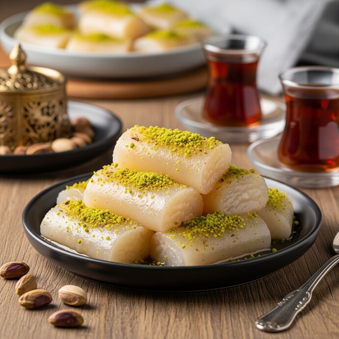 Kocam bana şillık tatlısı yapmiş şillık tatlısı seviyormusunuz?
