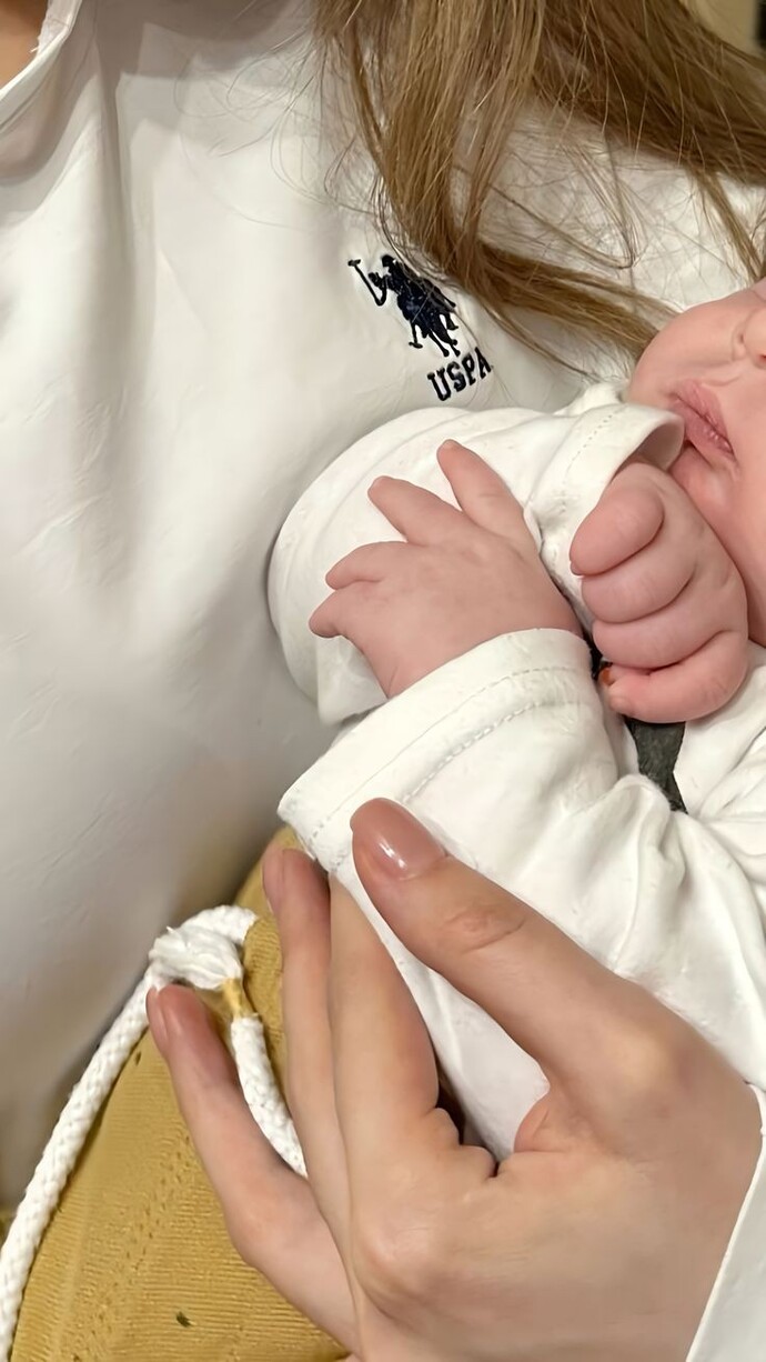 Hiç kucağınızda bebek uyuttunuz mu?