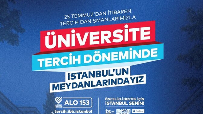 İstanbul Büyükşehir belediyesi YKS tercih danışma merkezleri bugün açılıyor haberiniz var mı?