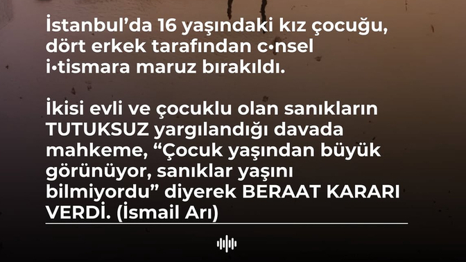 Bu kararı veren savcının karısına, anasına da biri tecavüz eder inşallah. Var mı amin diyen?