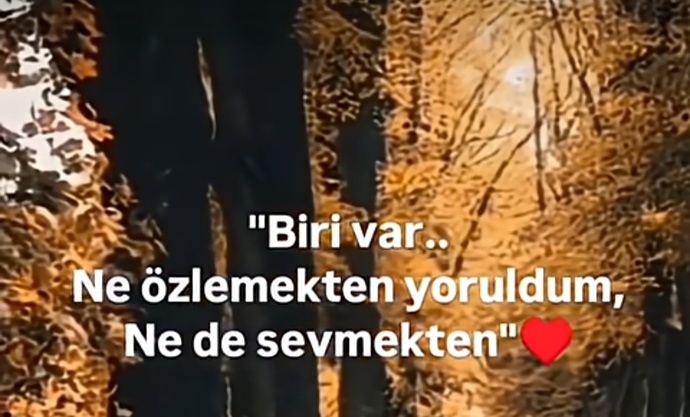 Özlemekten yorulmadığınız biri var mı?