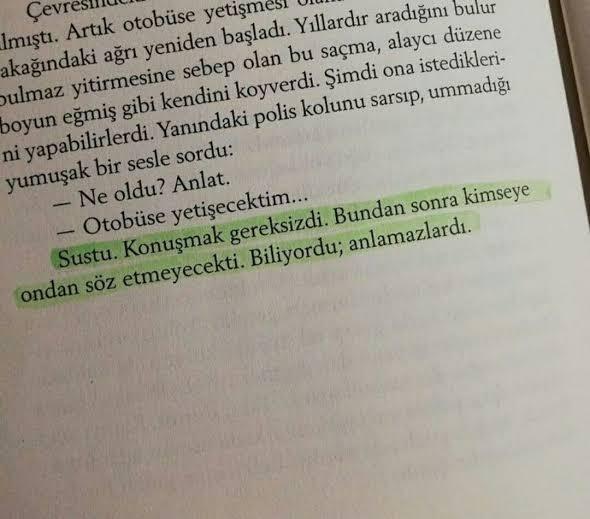 Asla birlikte olamayacağınız biri hakkında kitap yazsaydınız son cümlesi ne olurdu?