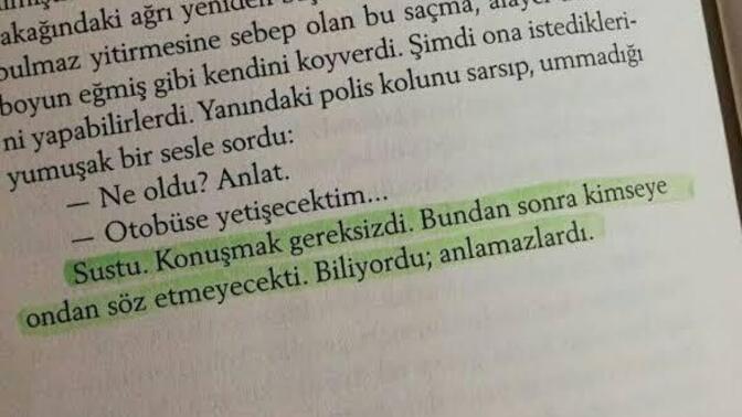 Asla birlikte olamayacağınız biri hakkında kitap yazsaydınız son cümlesi ne olurdu?