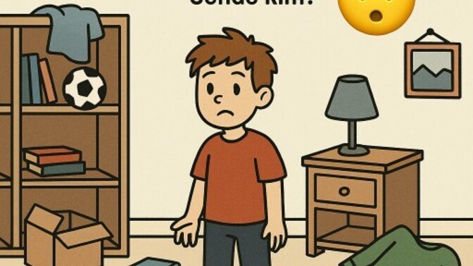 Evde kimin eşyası dağınık 😂🏡?