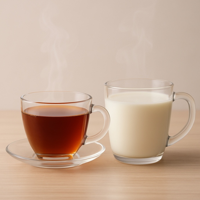 Sabahları çay mı içersiniz süt mü?