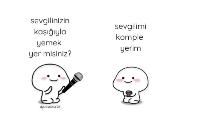 Sevgilin beni öper misin dese öper misin onu?