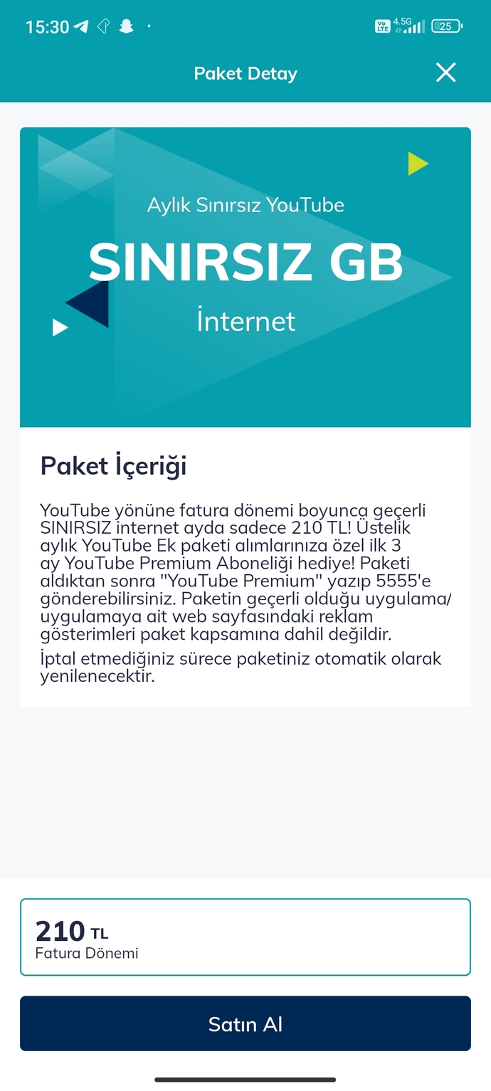 Türk Telekom sınırsız izle ve sınırsız you tube paketini farkları nedir?