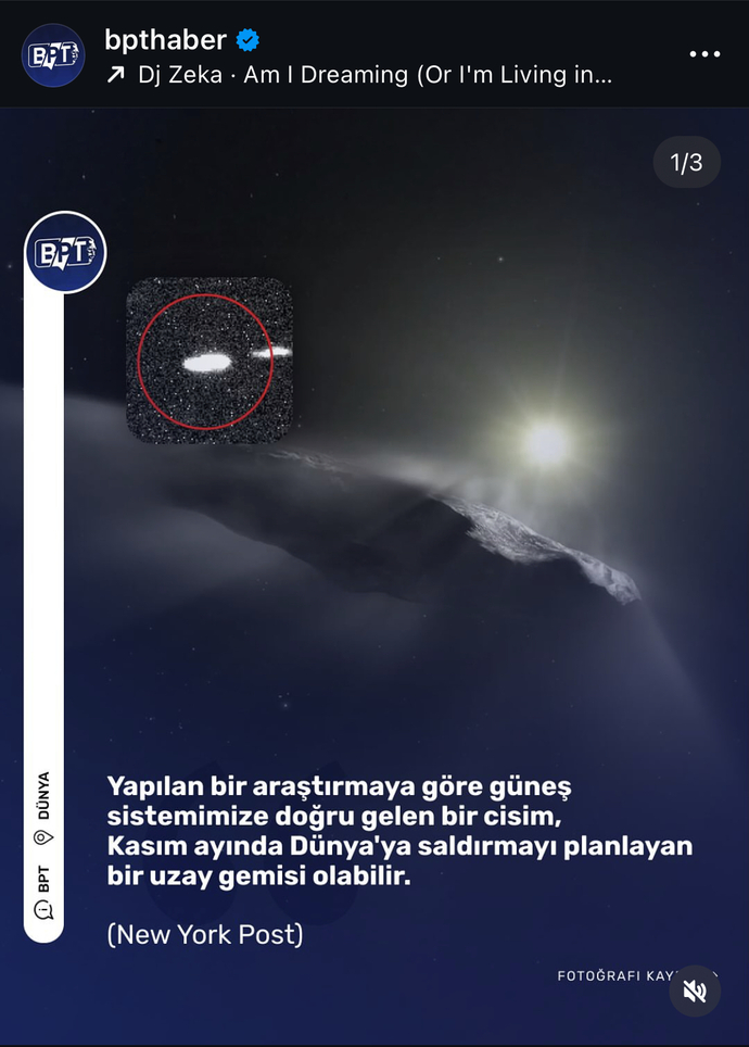 Sizce uzaylı diye bir şey var mı?