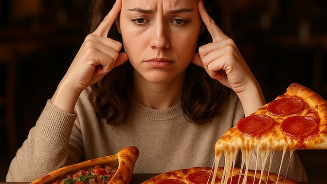 Akşam yemeği için pide mi pizza mı?