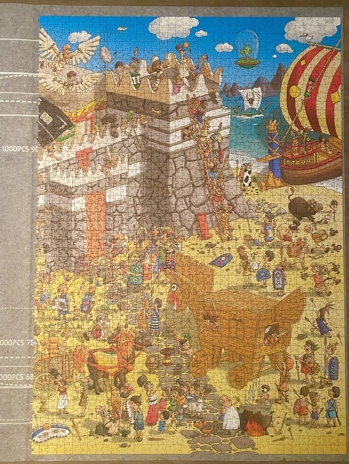 Puzzle tamamladınız ve bir parça yetmedi, ne yapardınız?