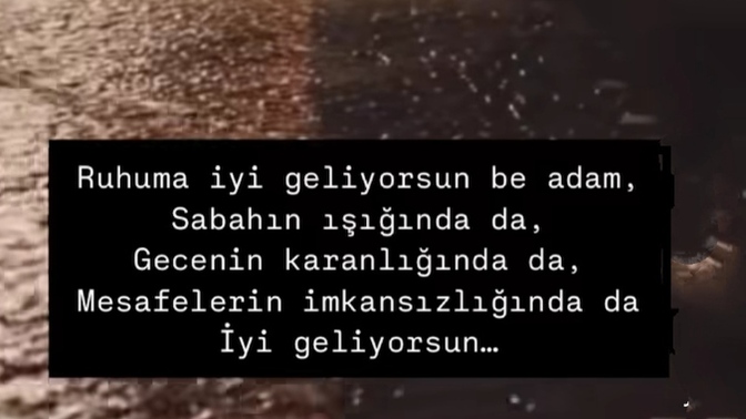 Hayatınıza şöyle biri girdi mi?