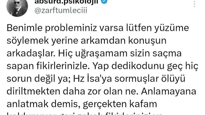 Sizce biriyle derdi olan yüzüne mi söylemeli, yoksa arkasından konuşmak da bir çözüm mü?
