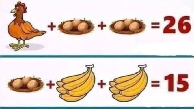 Birazcık beyin jimnastiği. Cevap kaç?