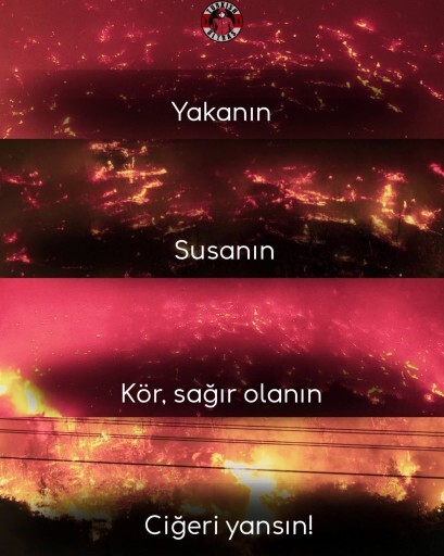 Ülkemizin heryeri aynı anda sizce niye yanar?