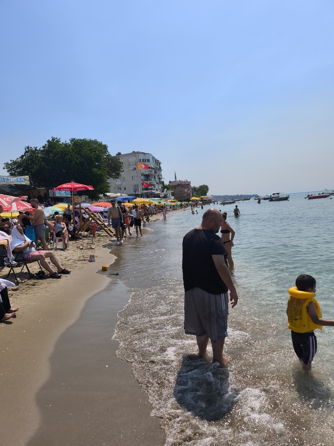 Kumburgaz plajından herkese selamlar?