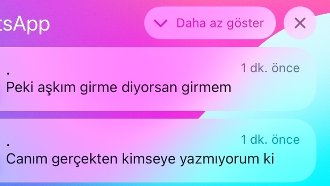 4 yıllık ilişkimiz var. wpye girip çıkıyor kime yazıyosun diyorum böyle diyor inanmalı mıyım?