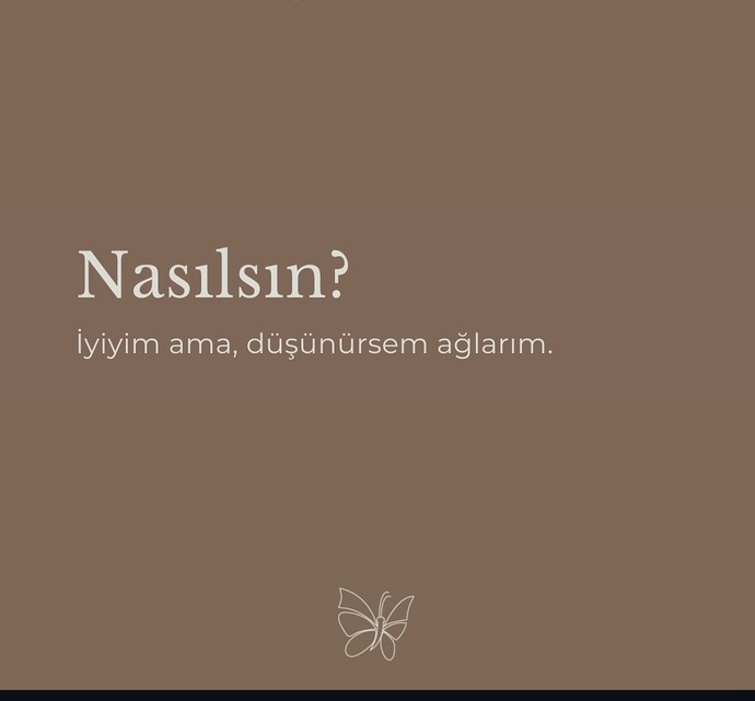Küçük bir sarılma nasılsın demekle eşdeğer bazen de..☺️