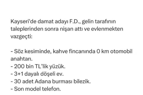 Gerçekten yeni nesil evlilikler böyle mi yoksa erkeklerin abartması mı?
