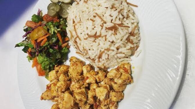 Tavuk sote, pilav, salata nasıl seçim?