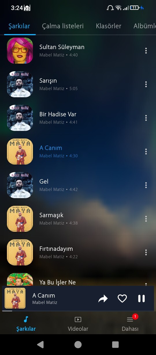Mabel Matizi seviyor musunuz?