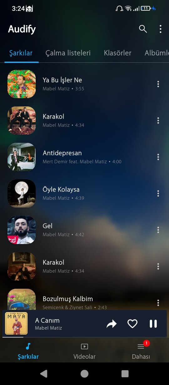 Mabel Matizi seviyor musunuz?