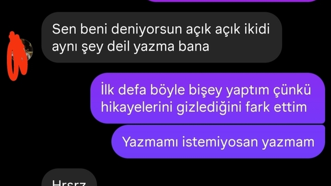 Sözde aldatmamış beni?