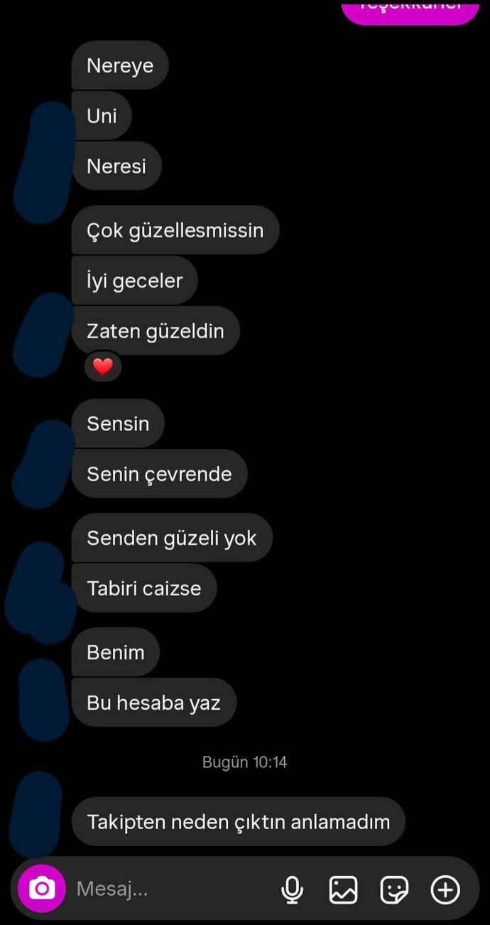 Eniştemin benimle böyle konuşması normal mi?