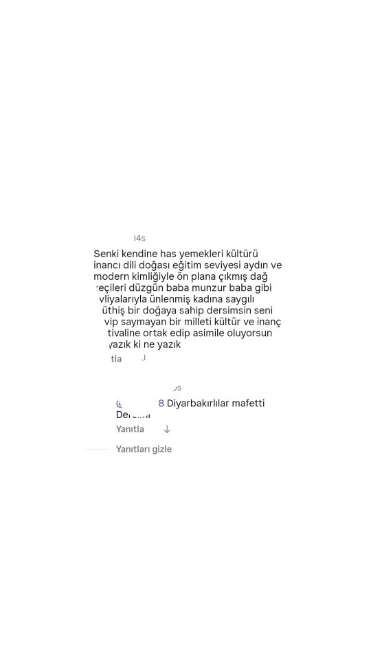 Tunceli neden kürtleri sevmiyor yorumlar?