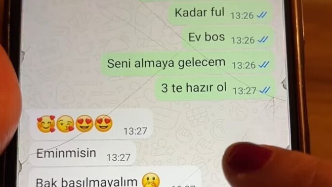 Eşimin erkek ismiyle kaydettiği metresi?