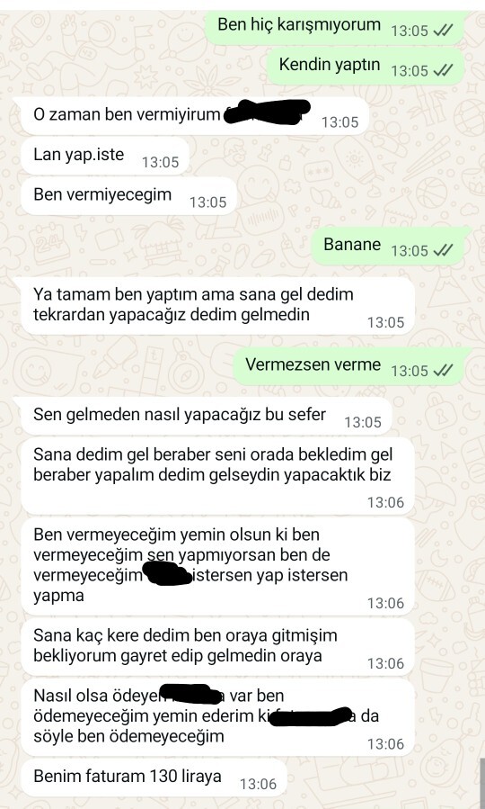Böyle biriyle ömür geçer mi?