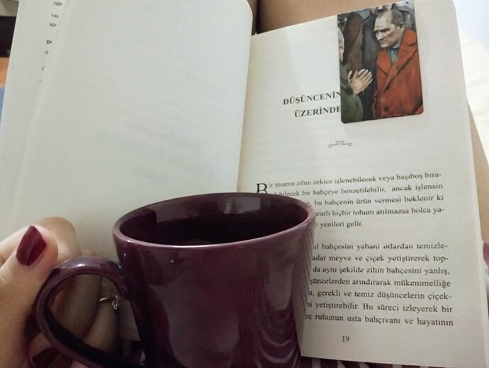 Lavanta çayı bu ara favorim. 🌸