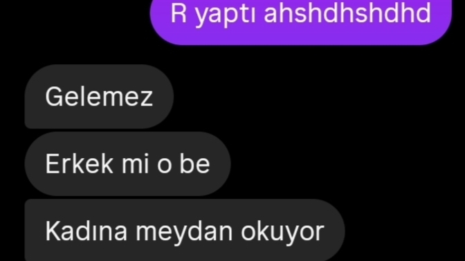 Bir erkek kadına meydan okursa ona erkek denir mi erkek denmezse ne denirr?