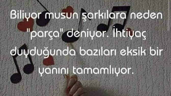 En sevdiğiniz şarkı veya çok sevdiğiniz şarkı hangisidir?