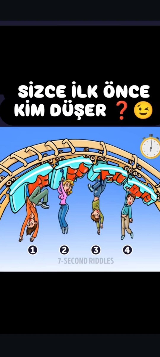 Sizce ilk önce kim düşer?
