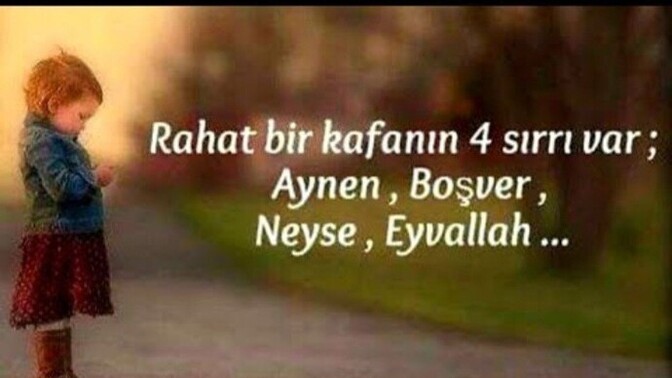 Kafanız rahatmı?
