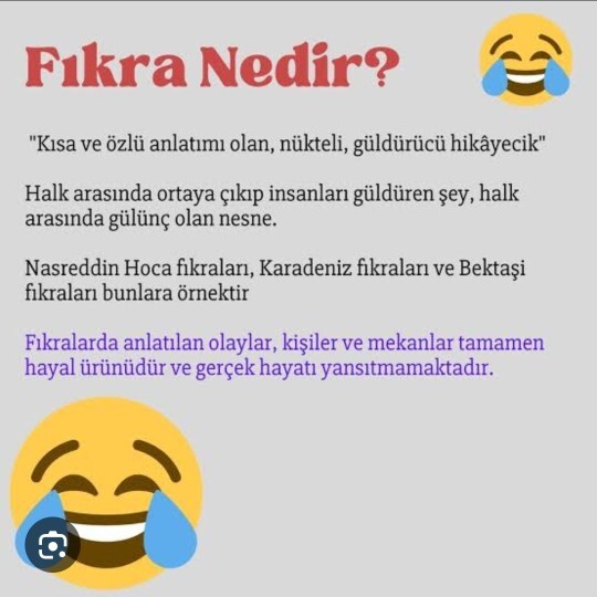 Bildiğiniz en komik fıkra?