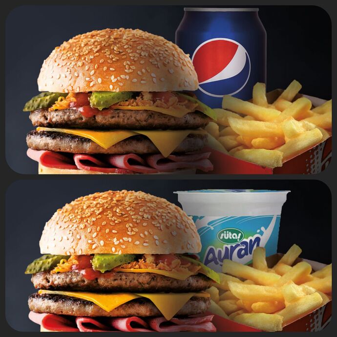 Hamburgerin yanında kola mı ayran mı daha iyi gider?
