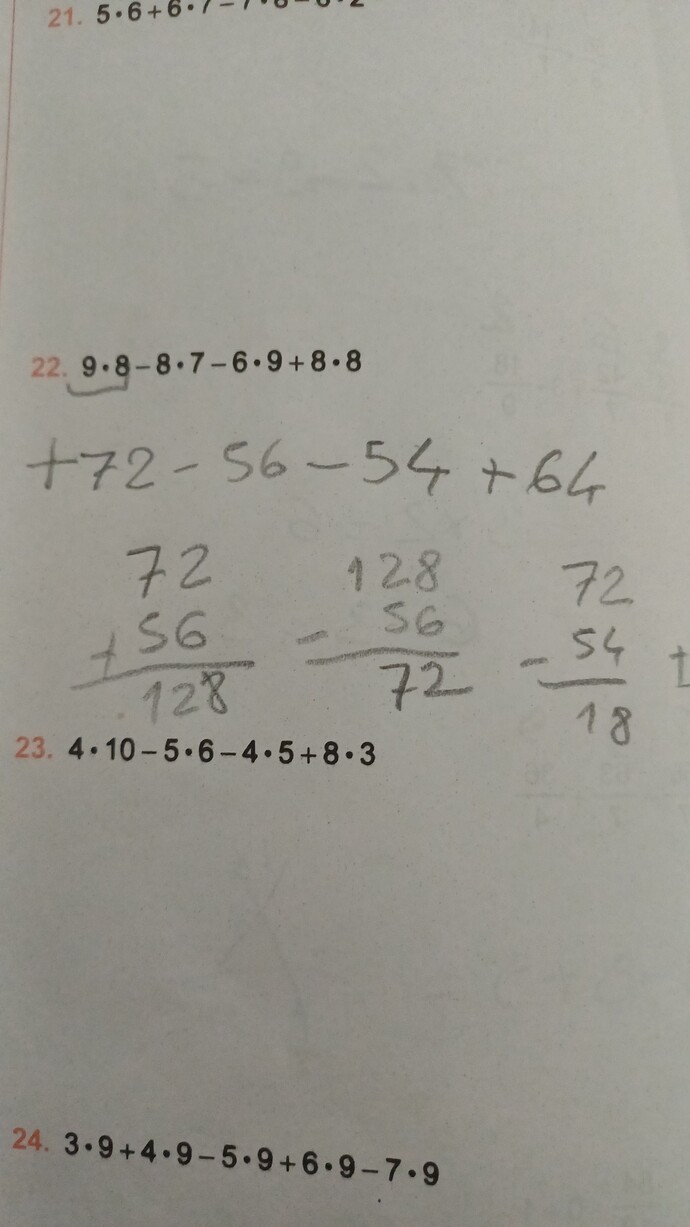 Merhaba bu sorunun çözümünde hepsini çıkardı sonra toplama yaptı neye göre toplama yapilio neye gore cikarma anlamadim?