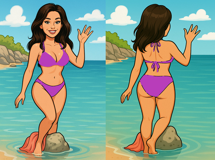 Kızlar, Fiziginize göre bikini rengi seçermiydiniz?