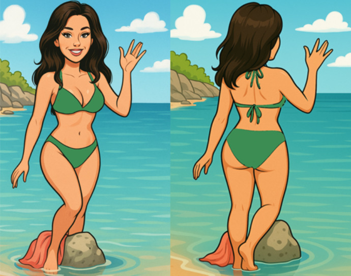 Kızlar, Fiziginize göre bikini rengi seçermiydiniz?